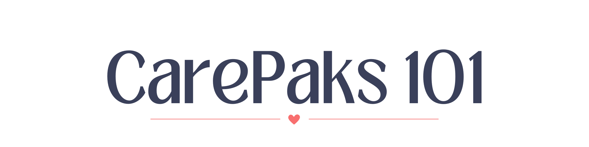 CarePaks 101