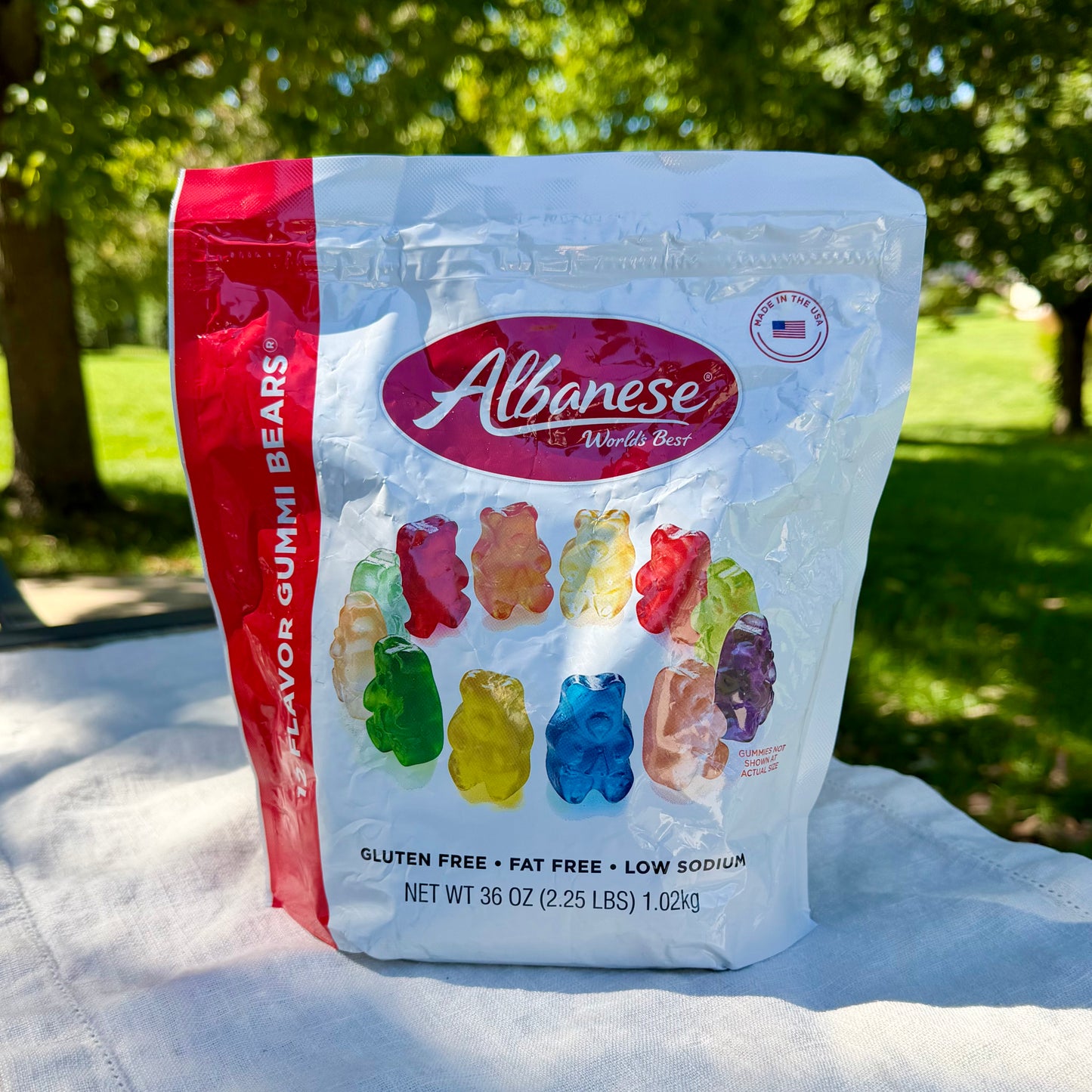 Albanese 12 Flavor Gummi Bears - 36 oz Family Share Bag