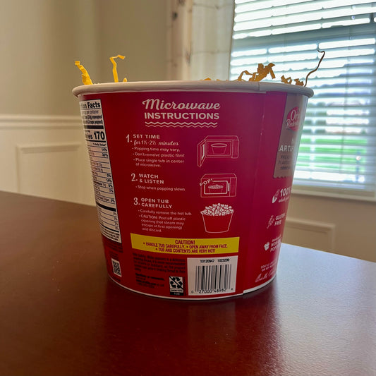 Movie Night Care Package – Popcorn + Candy Combo