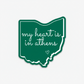 “My Heart Is in Athens” Magnet