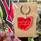 "My Heart is in Oxford” Acrylic Keychain